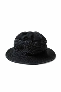 Clearance Kapital 11.5oz BLK x BLK Denim THE OLD MAN AND THE SEA Hat