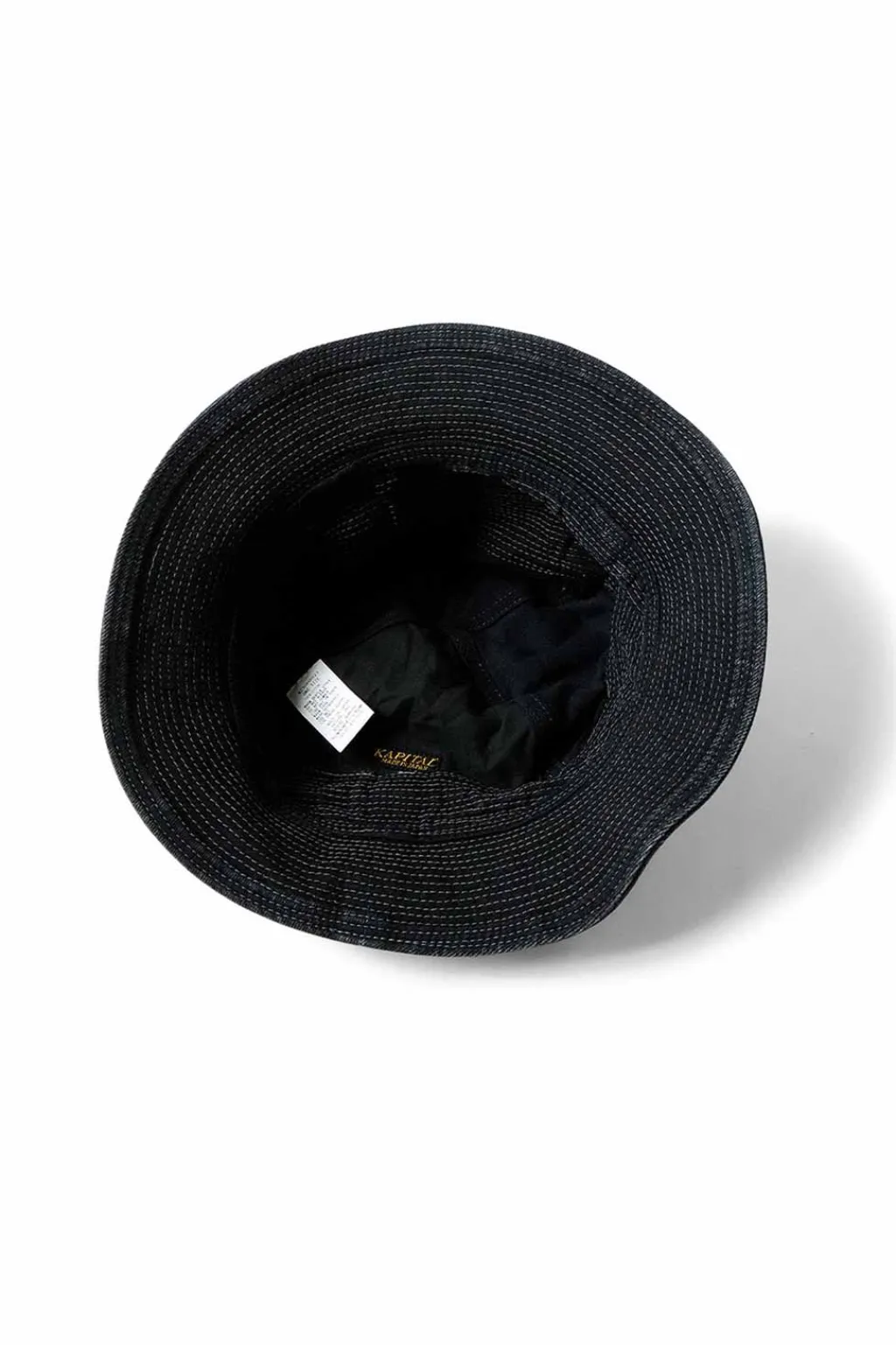 Clearance Kapital 11.5oz BLK x BLK Denim THE OLD MAN AND THE SEA Hat