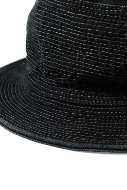 Clearance Kapital 11.5oz BLK x BLK Denim THE OLD MAN AND THE SEA Hat