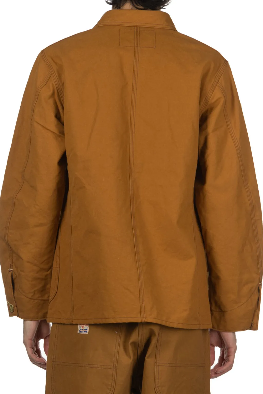 Hot Sugar Cane 13oz. Brown Duck Work Coat - Brown