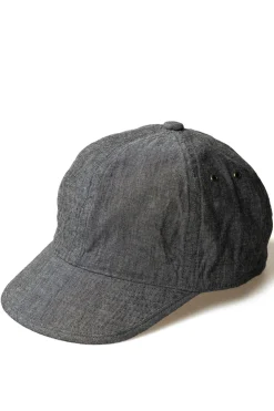 Hot Cableami 6oz Chambray Army Cap - Black
