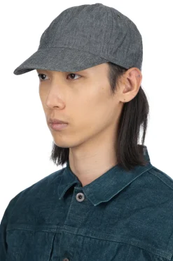 Hot Cableami 6oz Chambray Army Cap - Black