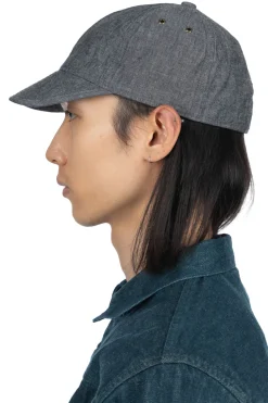Hot Cableami 6oz Chambray Army Cap - Black