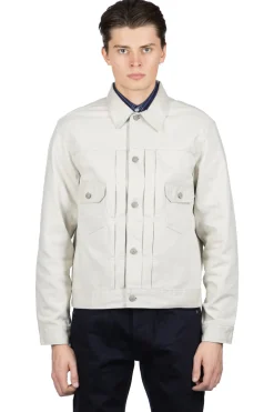 Sale Sugar Cane 11oz Cotton Pique 1953 Jacket - Off White