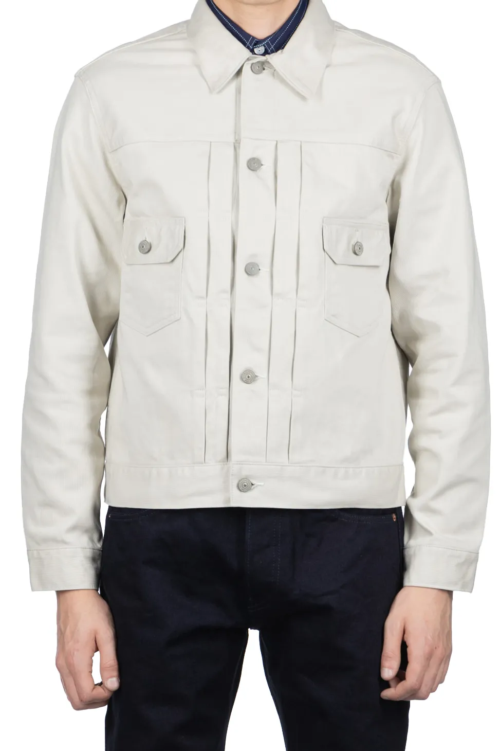 Sale Sugar Cane 11oz Cotton Pique 1953 Jacket - Off White