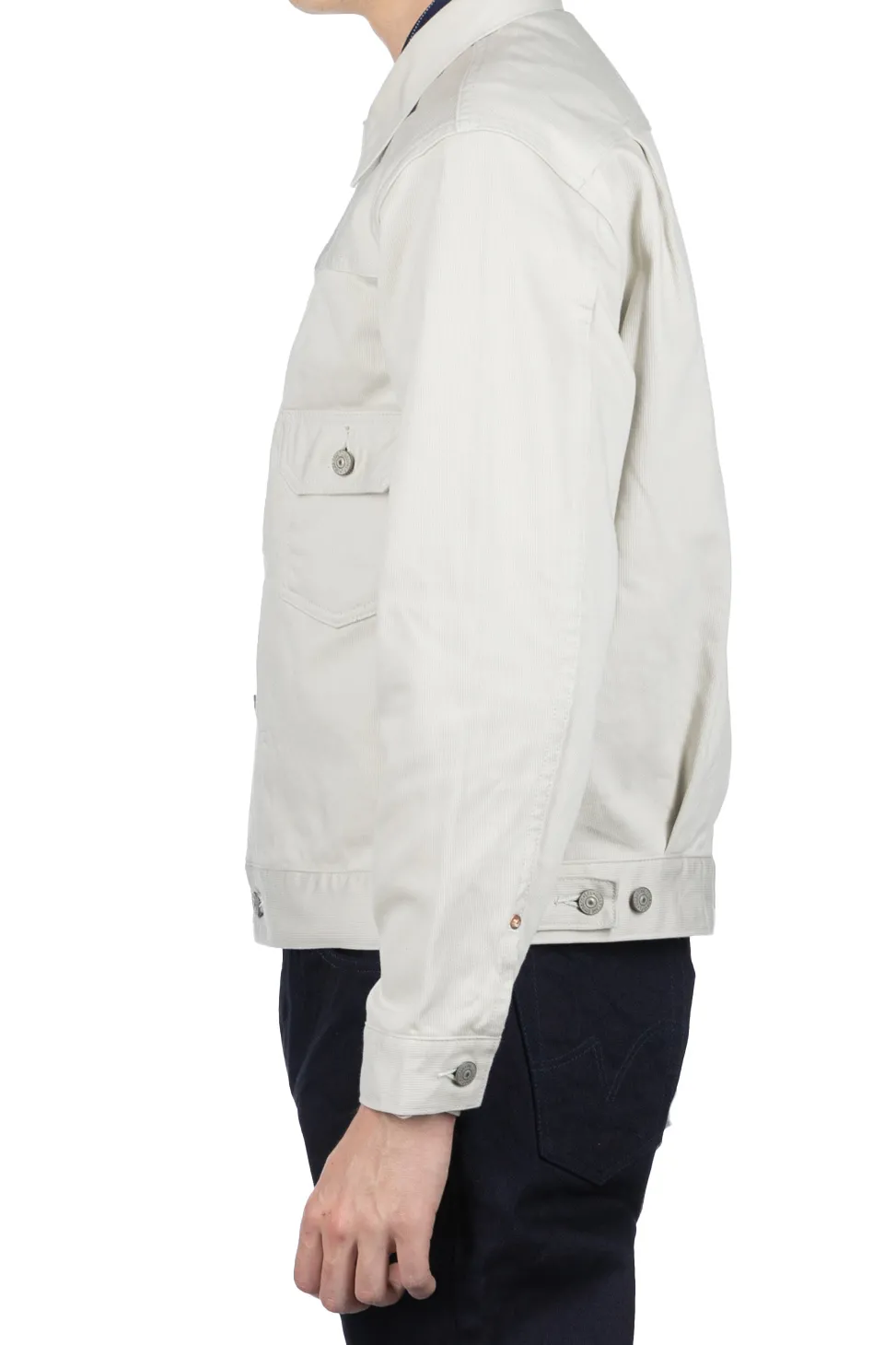 Sale Sugar Cane 11oz Cotton Pique 1953 Jacket - Off White