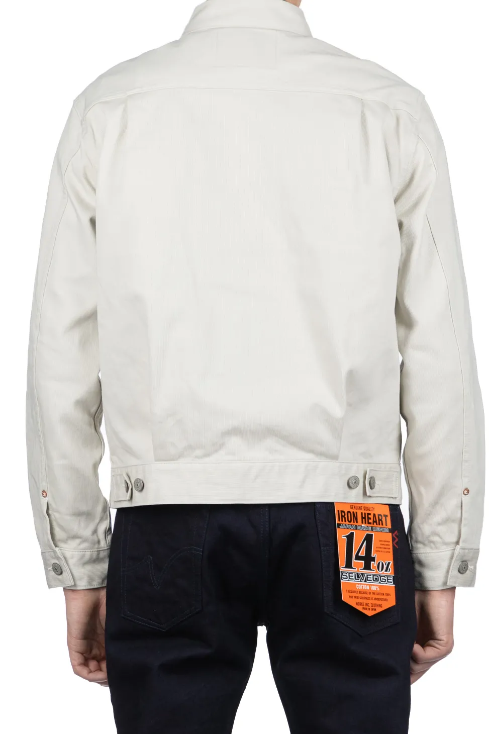 Sale Sugar Cane 11oz Cotton Pique 1953 Jacket - Off White