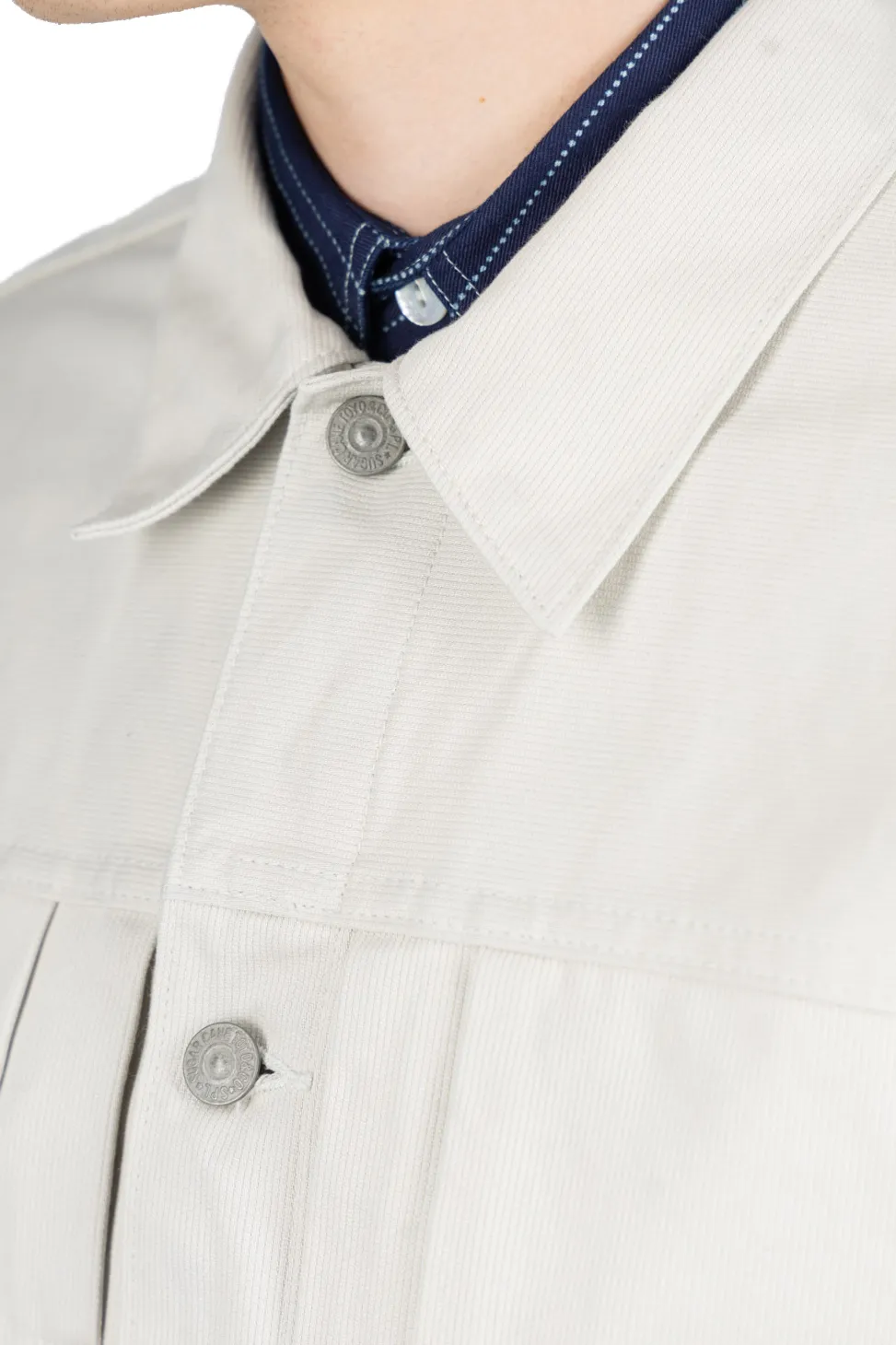 Sale Sugar Cane 11oz Cotton Pique 1953 Jacket - Off White