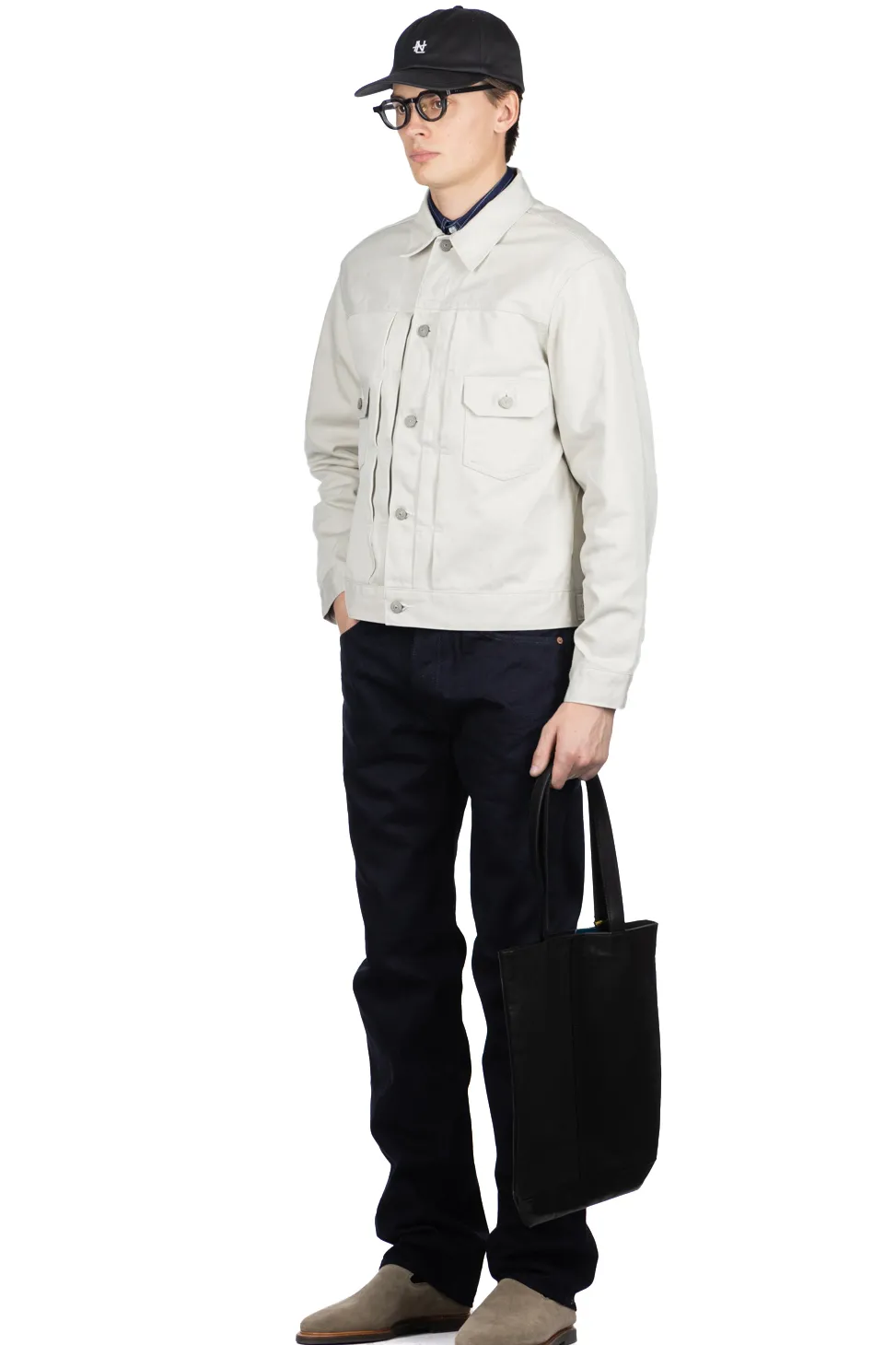 Sale Sugar Cane 11oz Cotton Pique 1953 Jacket - Off White