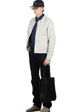 Sale Sugar Cane 11oz Cotton Pique 1953 Jacket - Off White