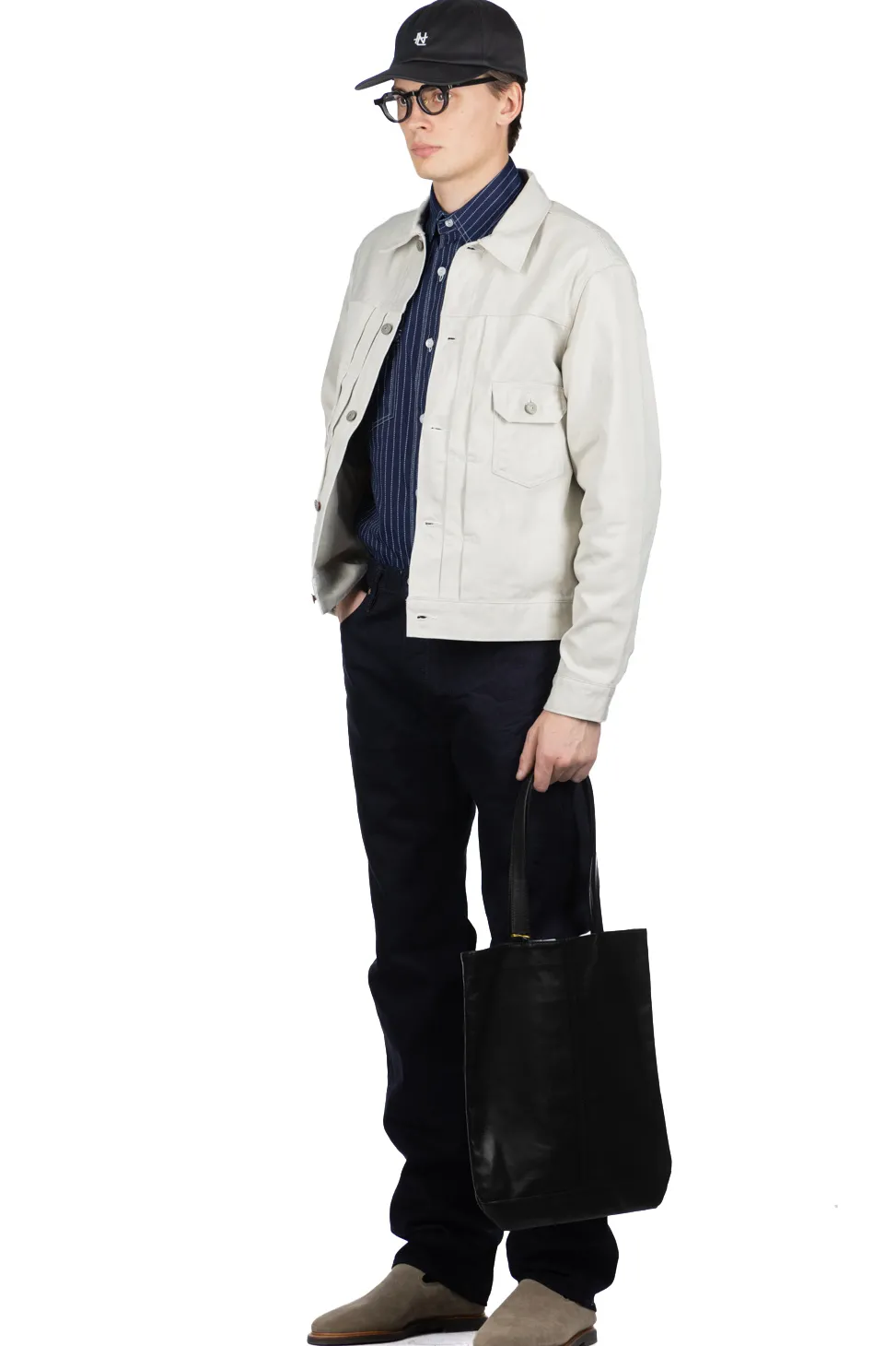 Sale Sugar Cane 11oz Cotton Pique 1953 Jacket - Off White