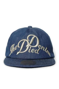 Sale Kapital 11.5oz Denim Baseball Cap (The Denim Died Embroidery) - Indigo
