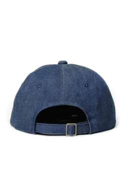 Sale Kapital 11.5oz Denim Baseball Cap (The Denim Died Embroidery) - Indigo