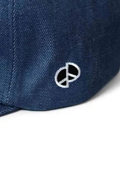 Sale Kapital 11.5oz Denim Baseball Cap (The Denim Died Embroidery) - Indigo