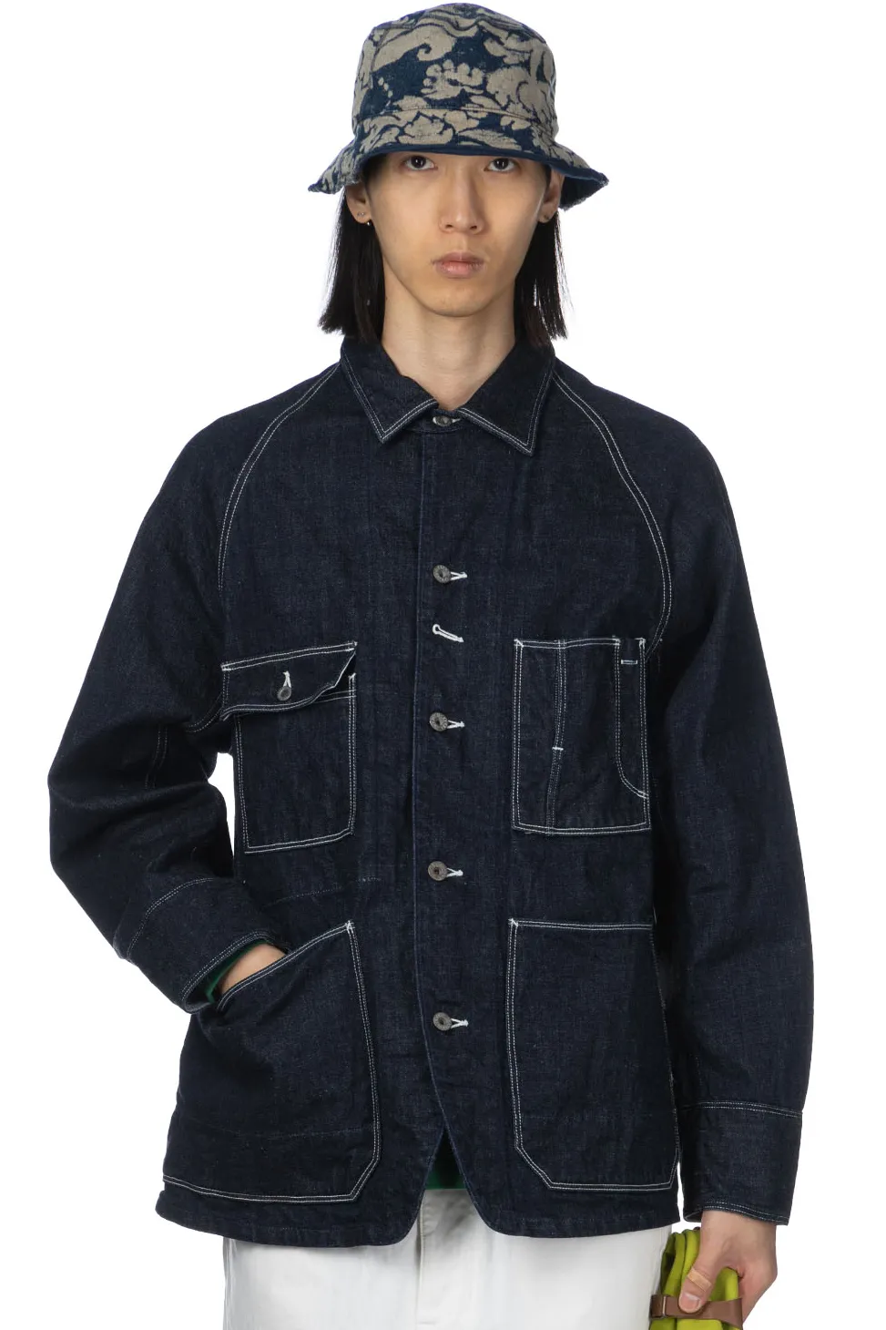 Outlet Kapital 12oz Denim CACTUS Coverall (WWII Model) - Indigo