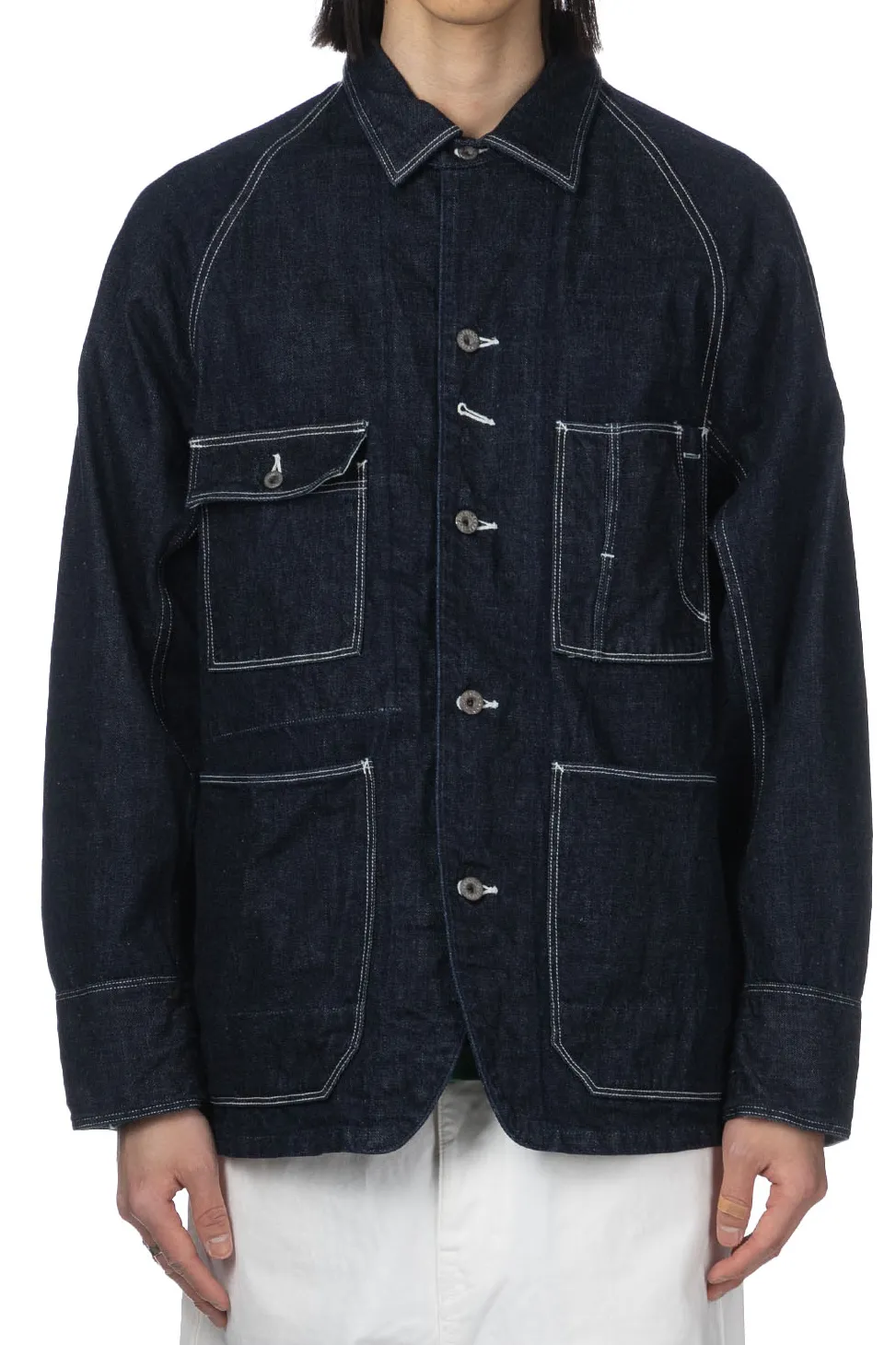 Outlet Kapital 12oz Denim CACTUS Coverall (WWII Model) - Indigo