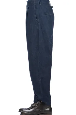 Fashion Kapital 11.5oz Denim High Waist NIME Pants - One Wash