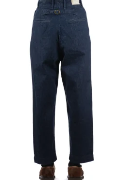 Best Kapital 11.5oz Denim High Waist NIME Pants - One Wash