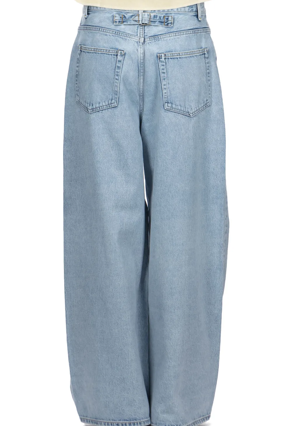 Fashion YLEVE 13.5oz Denim High Waist Wide Fade - Indigo
