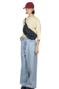 Fashion YLEVE 13.5oz Denim High Waist Wide Fade - Indigo
