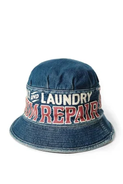 Discount Kapital 11.5oz Denim LAUNDRY Hat - PRO