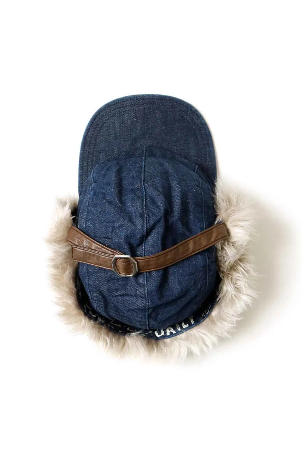 New Kapital 11.5oz Denim LAUNDRY Hunter Cap - Indigo