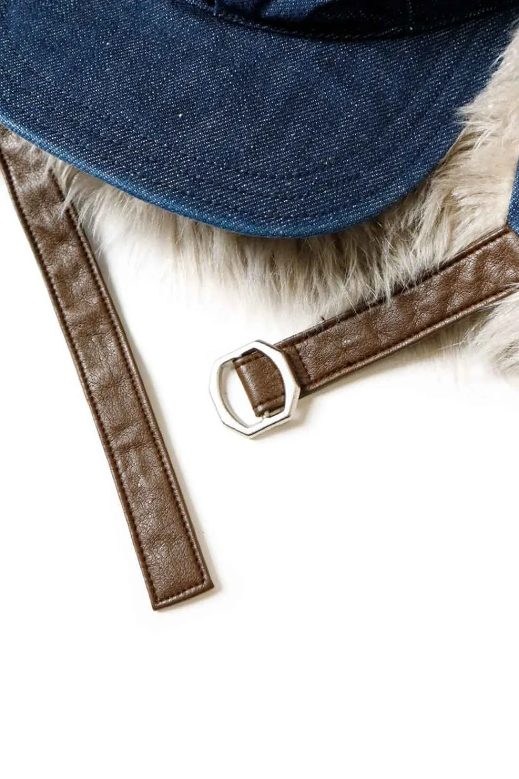 New Kapital 11.5oz Denim LAUNDRY Hunter Cap - Indigo