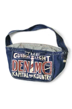 Clearance Kapital 13oz Denim NEWS PAPER BAG GUIDING LIGHT