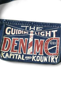 Best Kapital 13oz Denim NEWS PAPER BAG GUIDING LIGHT