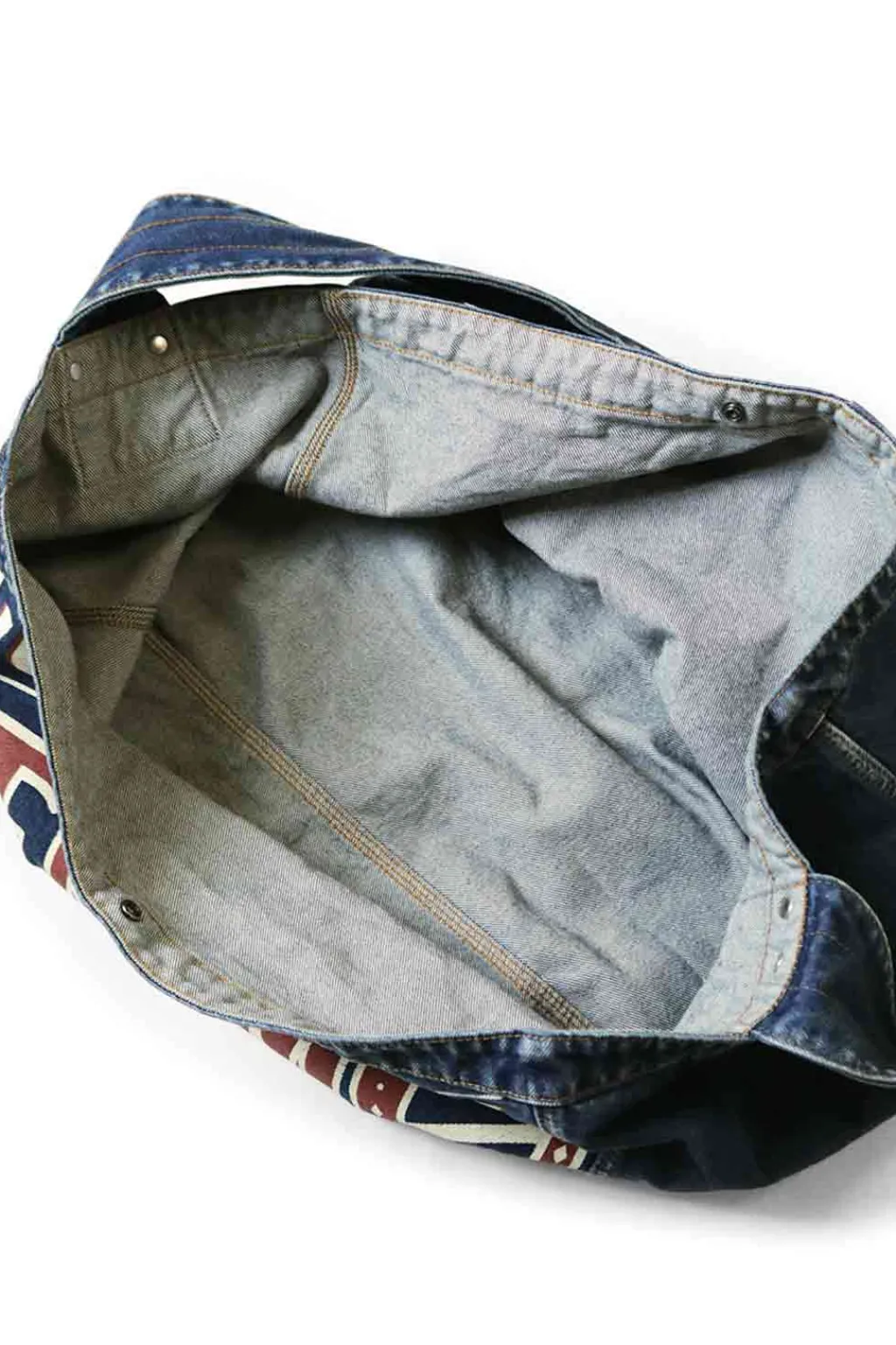 Best Kapital 13oz Denim NEWS PAPER BAG GUIDING LIGHT