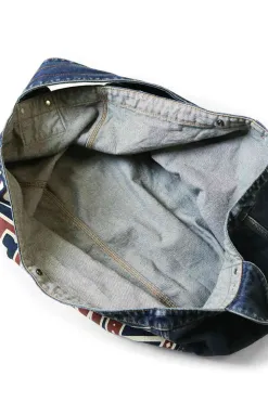 Clearance Kapital 13oz Denim NEWS PAPER BAG GUIDING LIGHT