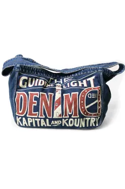 Clearance Kapital 13oz Denim NEWS PAPER BAG GUIDING LIGHT