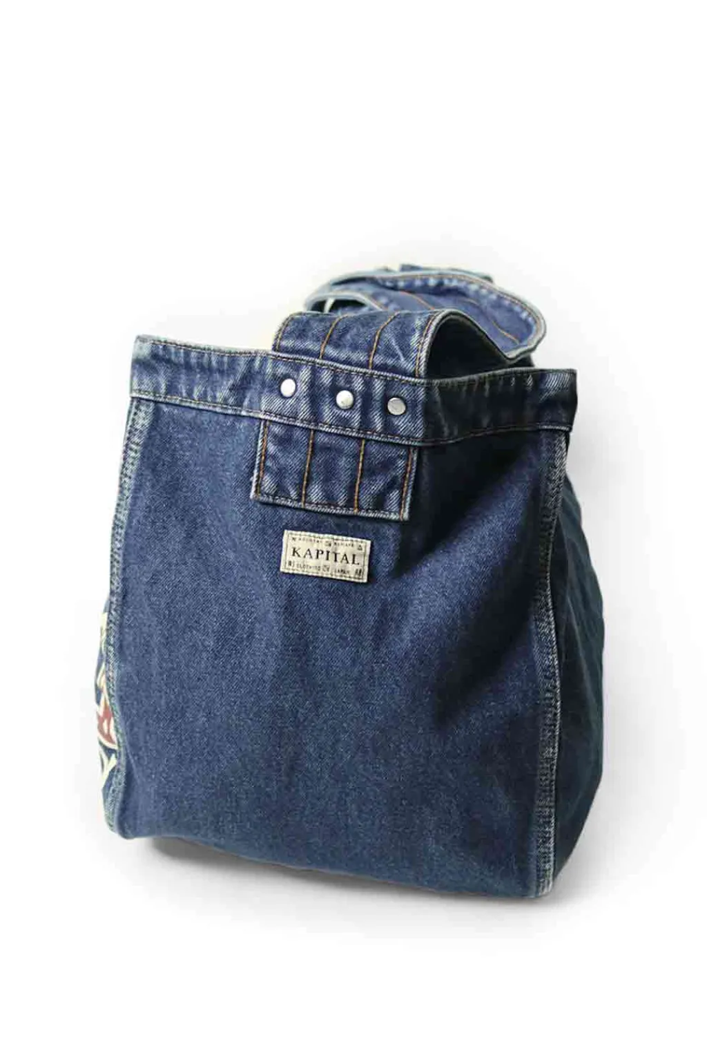 Best Kapital 13oz Denim NEWS PAPER BAG GUIDING LIGHT