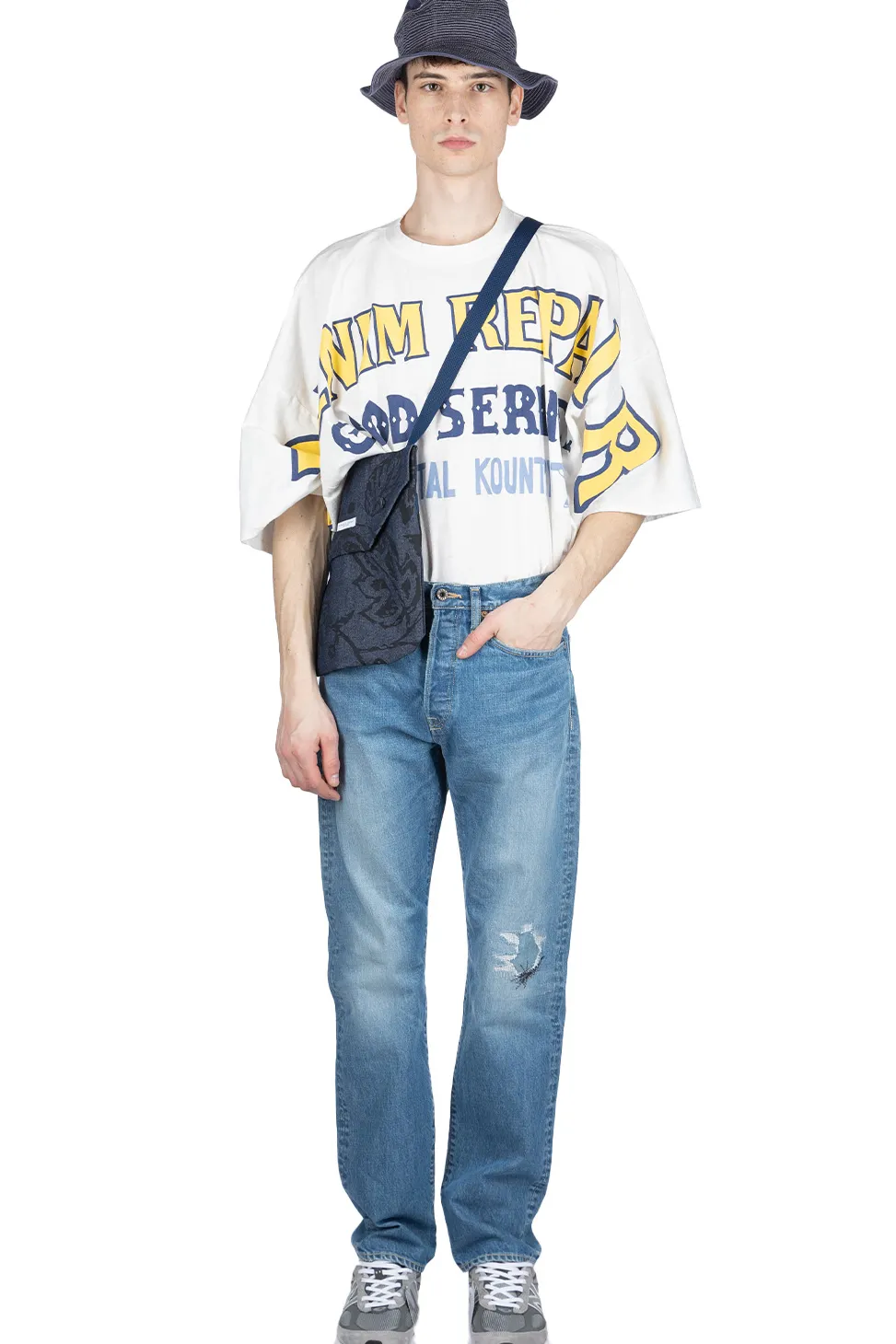 Online Kapital 14oz Denim 5P MONKEY CISCO (3 Years Fade)