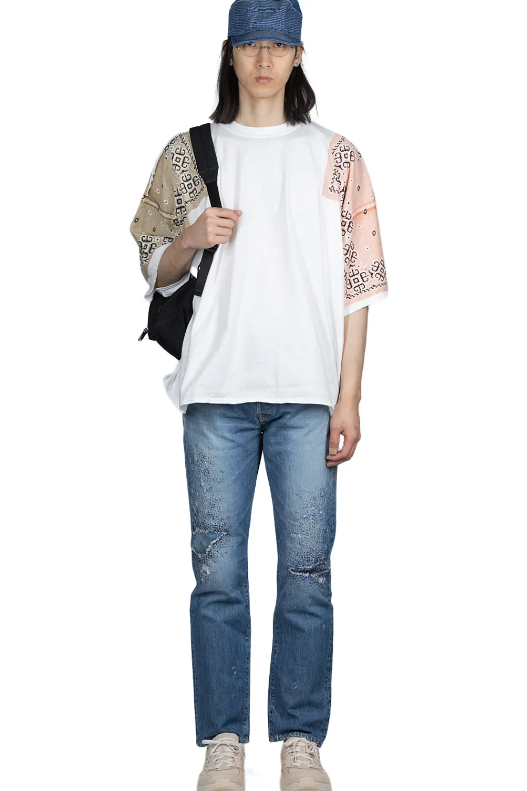 Discount Kapital 14oz Denim 5P MONKEY CISCO (3 Years Fade)