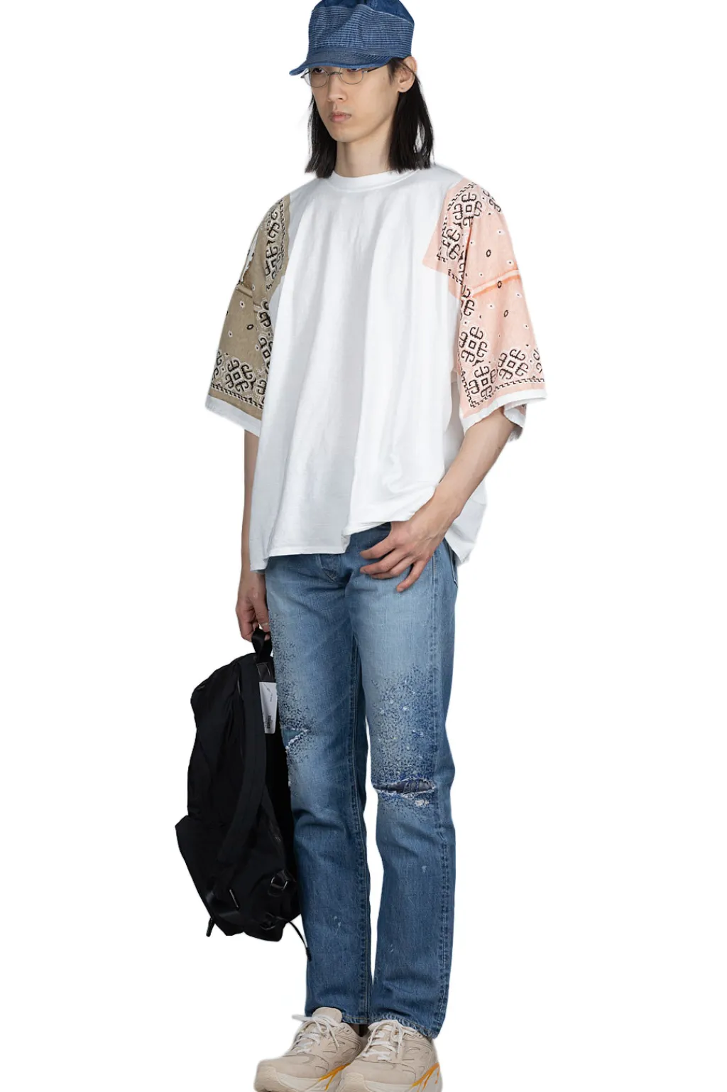 Discount Kapital 14oz Denim 5P MONKEY CISCO (3 Years Fade)