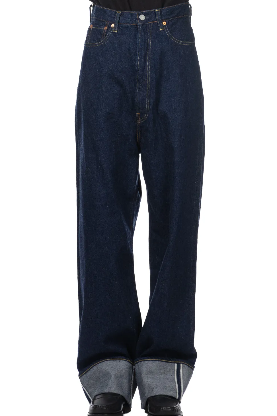 Outlet Kapital 12oz Denim 5P New MOMON-LOW High