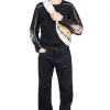 Discount Kapital 14oz Denim 5P TH Straight (BLK-Thread)