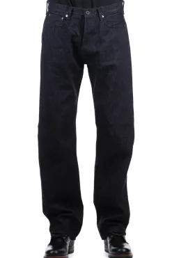 Discount Kapital 14oz Denim 5P TH Straight (BLK-Thread)