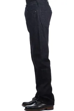 Discount Kapital 14oz Denim 5P TH Straight (BLK-Thread)