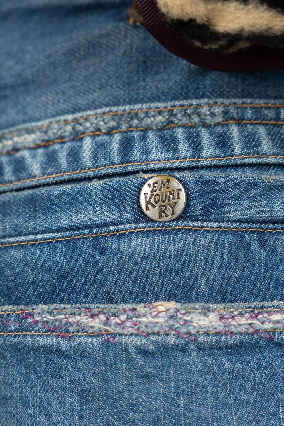 Hot Kapital 14oz Denim PORT Baggy Pants (HIPPIE-Champetre Remake)