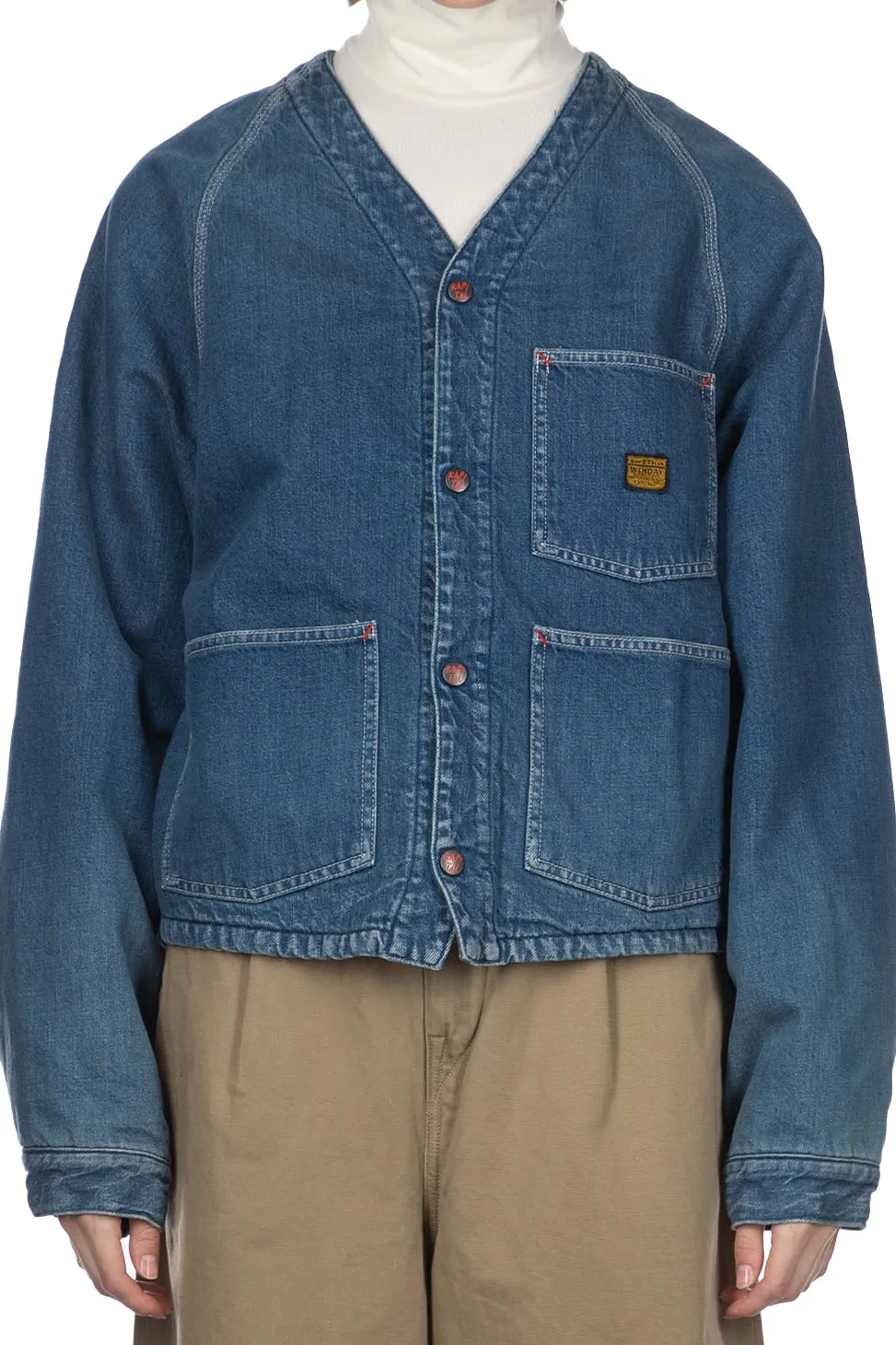 Fashion Kapital 11.5oz Denim RAINBOWY Lining Railroad JKT