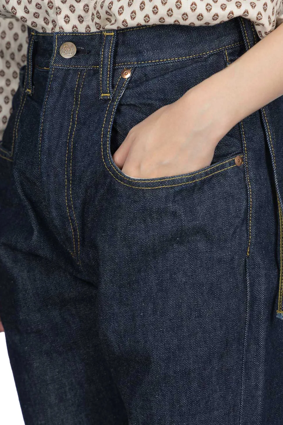 Hot Kapital 14oz Denim RINGOMAN Pants