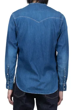 Outlet Kapital 8oz Denim ROLLER Collar Baseball Western Shirt
