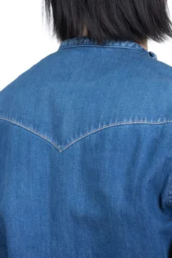 Outlet Kapital 8oz Denim ROLLER Collar Baseball Western Shirt