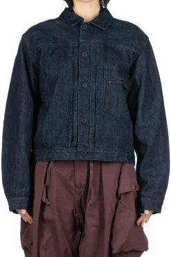 Clearance Kapital 14oz Denim 1st JKT (BLK-Thread)