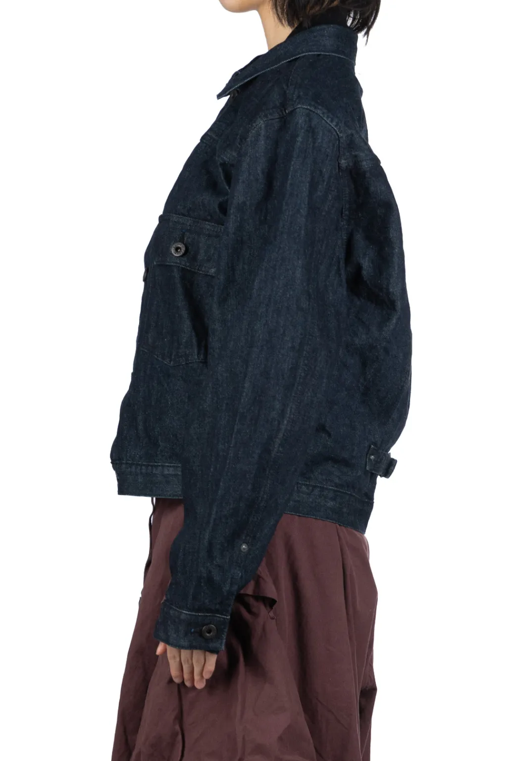 Clearance Kapital 14oz Denim 1st JKT (BLK-Thread)