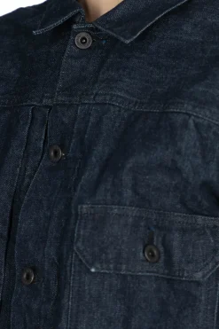 Clearance Kapital 14oz Denim 1st JKT (BLK-Thread)