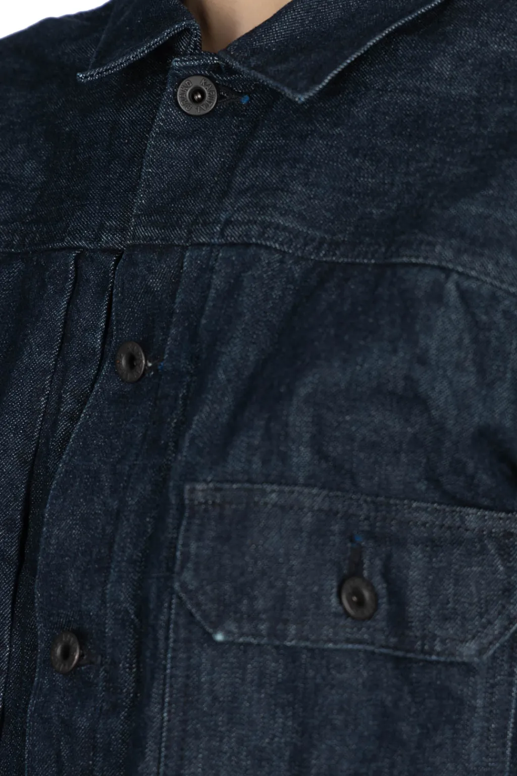 Clearance Kapital 14oz Denim 1st JKT (BLK-Thread)