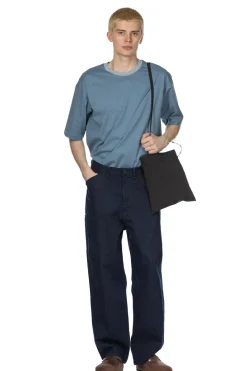 Online Still by Hand 11.5oz Denim Straight Pants - Dark Navy